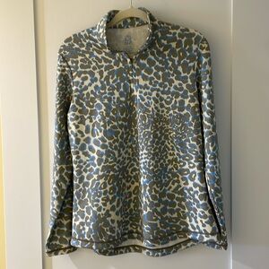 J McLaughlin 1/4 zip top